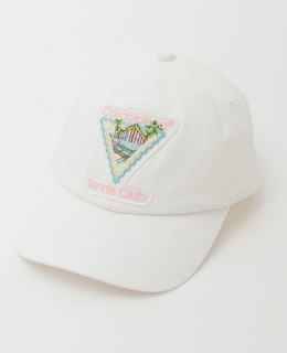 【Casablanca/カサブランカ】Casablanca／Maison De Reve エンブロイダリーキャップ（White）