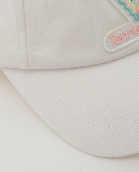 【Casablanca/カサブランカ】Casablanca／Maison De Reve エンブロイダリーキャップ（White） 詳細画像 ホワイト 6