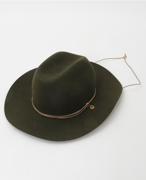 【Van PALMA/ヴァンパルマ】フェルトHAT 詳細画像 グリーン 1