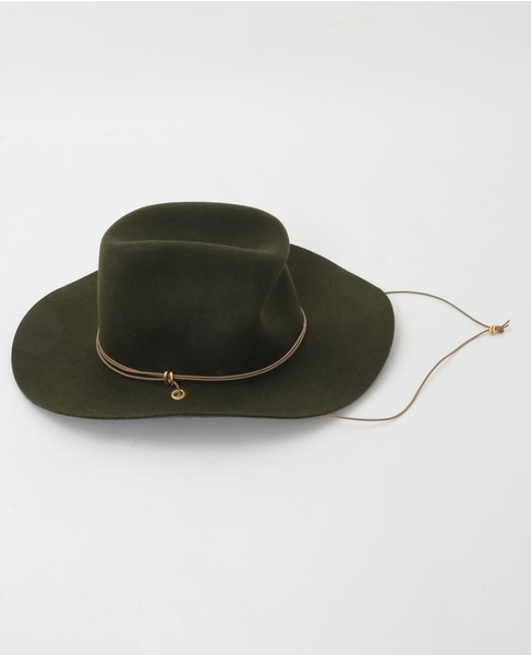 【Van PALMA/ヴァンパルマ】フェルトHAT 詳細画像 グリーン 2