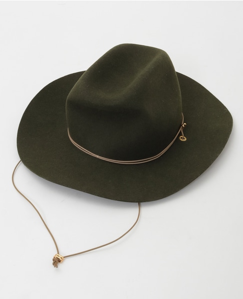 【Van PALMA/ヴァンパルマ】フェルトHAT 詳細画像 グリーン 3