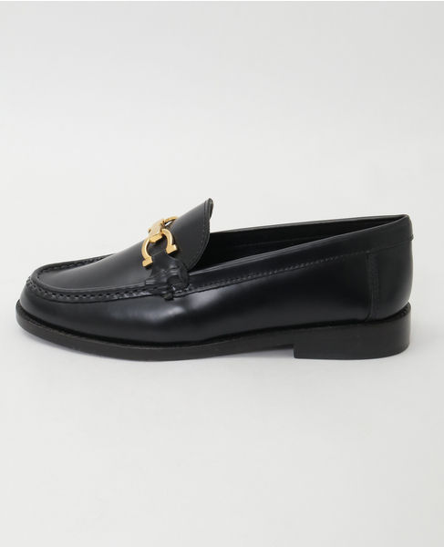 【CAMINANDO/カミナンド】ALMOND TOE C LOAFERS 詳細画像 ブラック 3