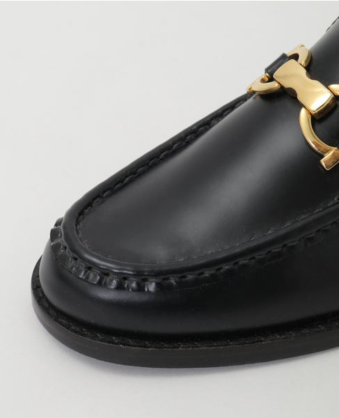 【CAMINANDO/カミナンド】ALMOND TOE C LOAFERS 詳細画像 ブラック 8