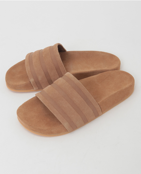 【adidas Originals/アディダスオリジナルス】Adilette Suede Slides 詳細画像 ブラウン 1