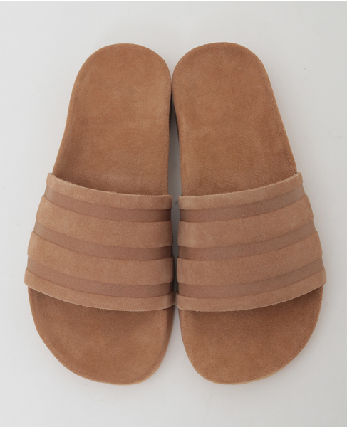 【adidas Originals/アディダスオリジナルス】Adilette Suede Slides 詳細画像 ブラウン 2