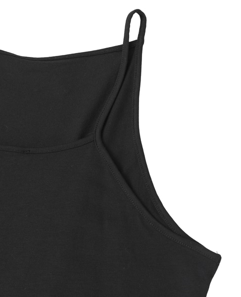 【SAMSOE SAMSOE/サムソーサムソー】スクエアネックキャミソール 詳細画像 ブラック 4