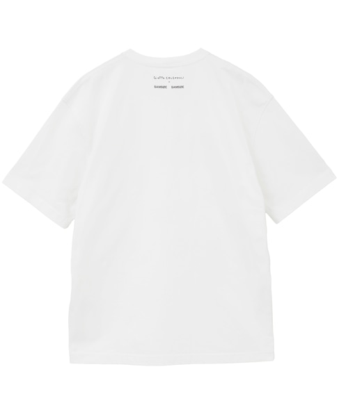 【SAMSOE SAMSOE/サムソーサムソー】プリントTシャツ 詳細画像 ホワイト 2