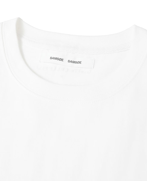 【SAMSOE SAMSOE/サムソーサムソー】プリントTシャツ 詳細画像 ホワイト 3
