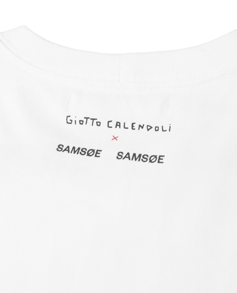 【SAMSOE SAMSOE/サムソーサムソー】プリントTシャツ 詳細画像 ホワイト 6
