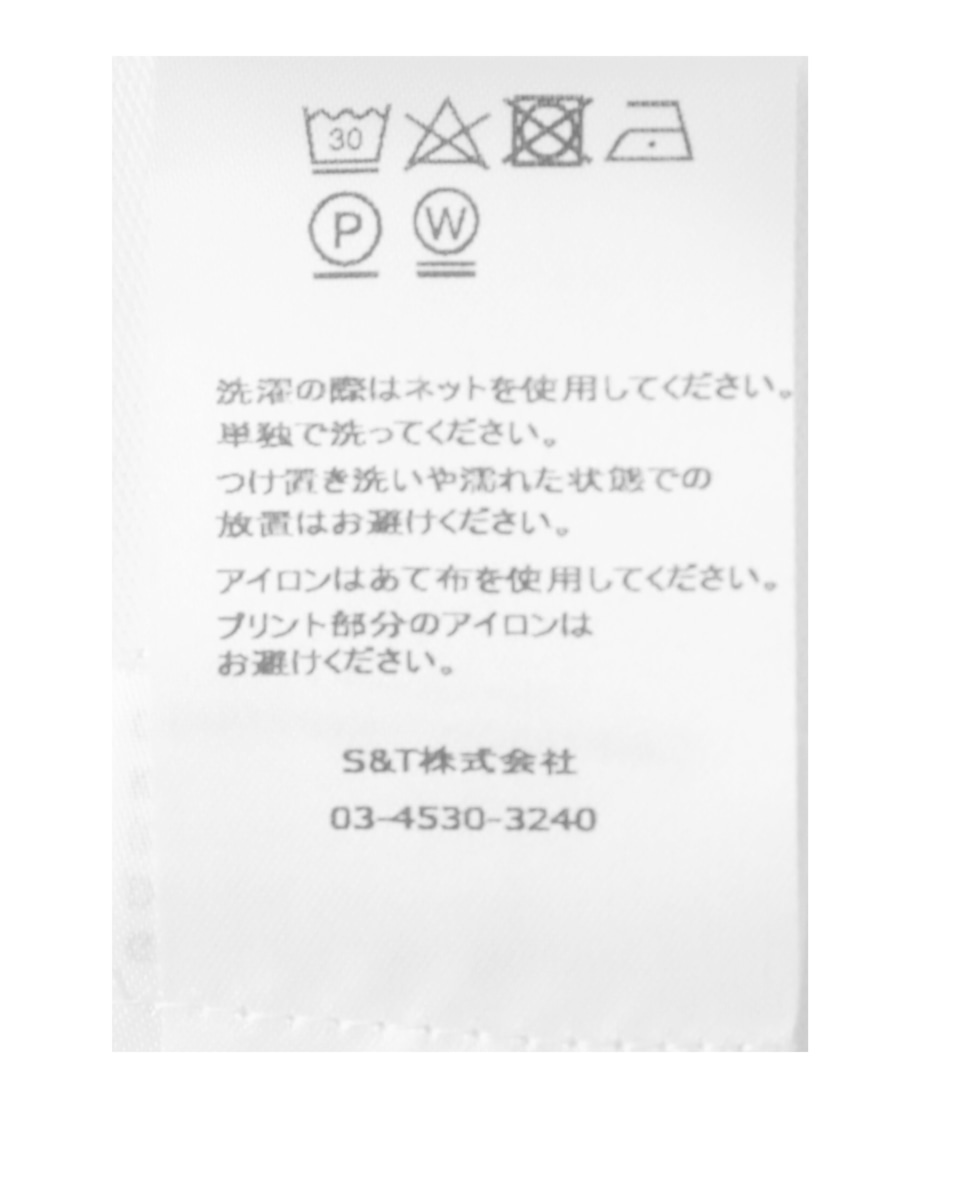 【SAMSOE SAMSOE/サムソーサムソー】プリントTシャツ 詳細画像 ホワイト 6