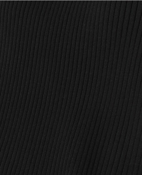 【NICENICE MOMENT/ナイスナイスモーメント】リブニットタンクトップ 詳細画像 ブラック 7