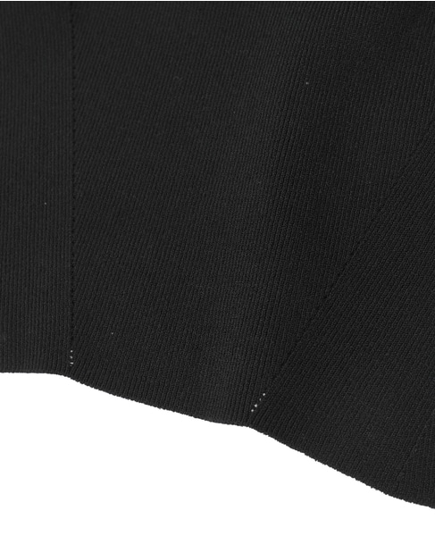 【NICENICE MOMENT/ナイスナイスモーメント】バックオープントップス 詳細画像 ブラック 6