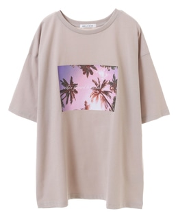USAコットン天竺接触冷感転写プリントTシャツ(取り扱い店舗限定)