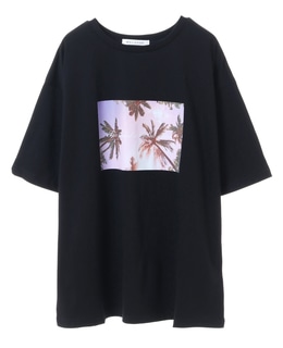 USAコットン天竺接触冷感転写プリントTシャツ(取り扱い店舗限定)
