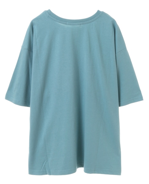 USAコットン天竺接触冷感転写プリントTシャツ(取り扱い店舗限定) 詳細画像 ミント 2