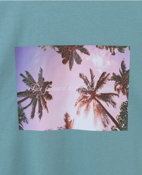 USAコットン天竺接触冷感転写プリントTシャツ(取り扱い店舗限定) 詳細画像 ミント 6