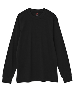 【Hanes/ヘインズ】クルーネックスムースロングスリーブ