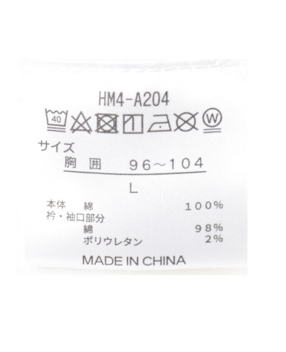 【Hanes/ヘインズ】クルーネックスムースロングスリーブ 詳細画像 ホワイト 4