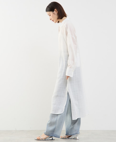 3WAYシャツワンピース 詳細画像 ホワイト 2