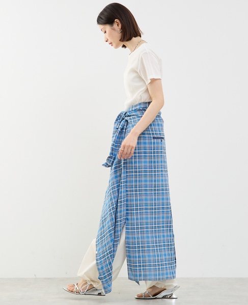 3WAYシャツワンピース 詳細画像 ブルー系その他 10