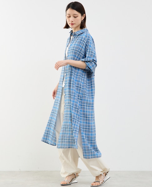 3WAYシャツワンピース 詳細画像 ブルー系その他 3