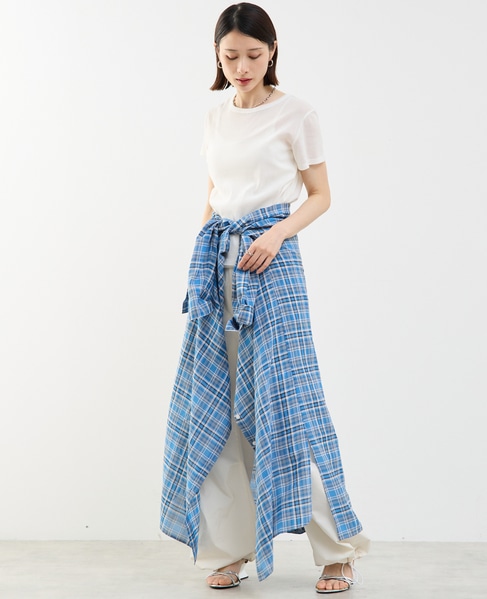 3WAYシャツワンピース 詳細画像 ブルー系その他 8