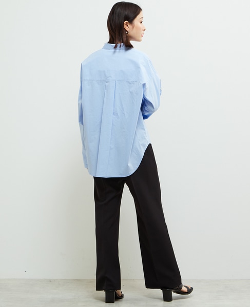 2WAYレイヤードデザインシャツ 詳細画像 ブルー 11
