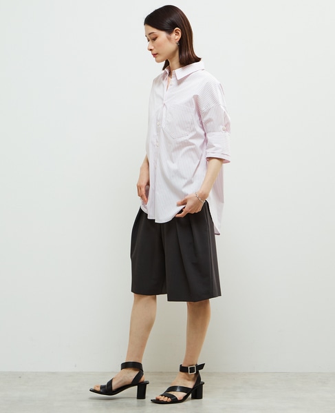 2WAYレイヤードデザインシャツ 詳細画像 ピンク 14