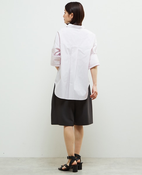 2WAYレイヤードデザインシャツ 詳細画像 ピンク 16