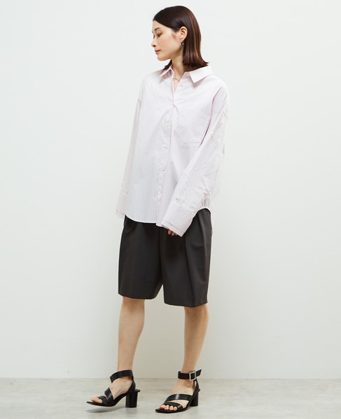 2WAYレイヤードデザインシャツ 詳細画像 ピンク 7