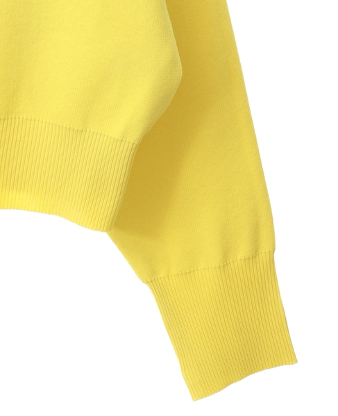 リブ編み前後2WAYニットカーディガン 詳細画像 イエロー系その他 13