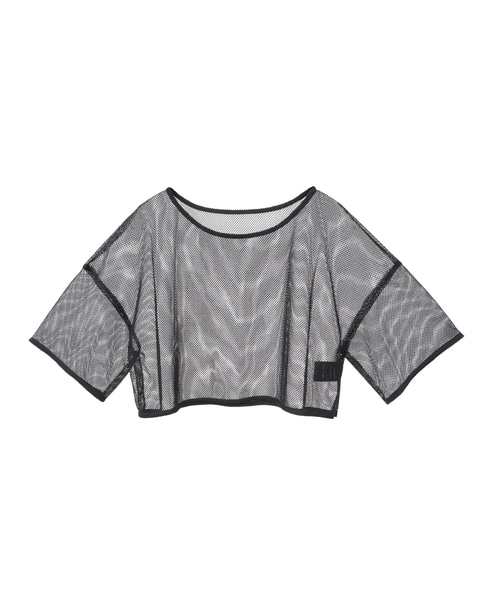 メッシュTシャツ＆タンクトップセットプルオーバー 詳細画像 ブラック 17