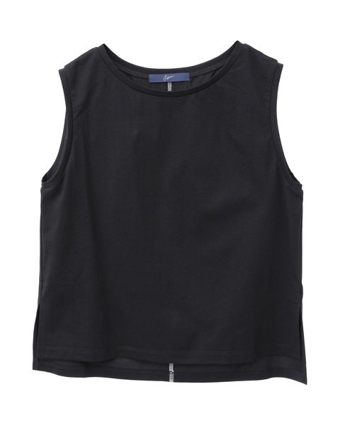 メッシュTシャツ＆タンクトップセットプルオーバー 詳細画像 ブラック 19