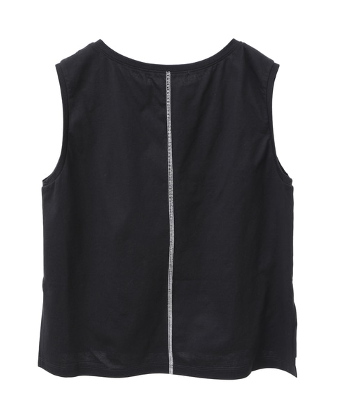 メッシュTシャツ＆タンクトップセットプルオーバー 詳細画像 ブラック 20