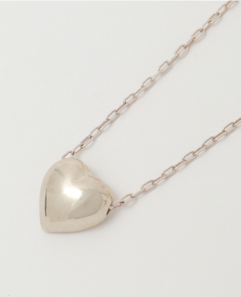 【SYMPATHY OF SOUL/シンパシーオブソウル】Slide Heart Necklace 詳細画像 シルバー 2