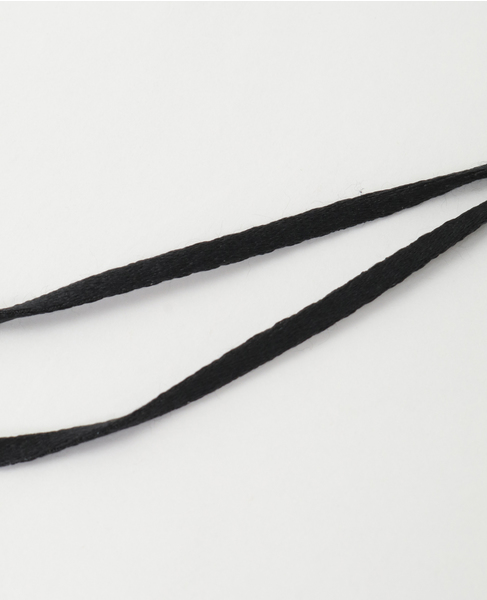 【JAMIRAY/ジャミレイ】Nuts silk cord necklace 詳細画像 シルバー 3