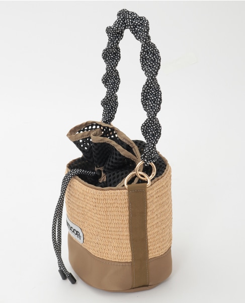 【Risley/リズレー】R2501-BMB33  Basket mesh bag 詳細画像 ブラック 2