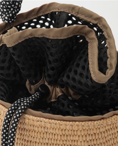 【Risley/リズレー】R2501-BMB33  Basket mesh bag 詳細画像 ブラック 7