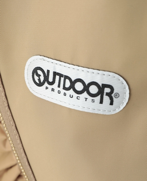 【RISLEY×OUTDOOR(リズレイ×アウトドア)】トライアングルフリルバッグ［R2501-TFB36］ 詳細画像 ベージュ 6