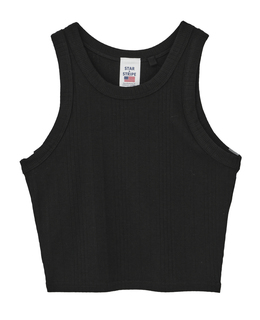 【STAR&STRIPE/スターアンドストライプ】リブクロップドタンクトップ