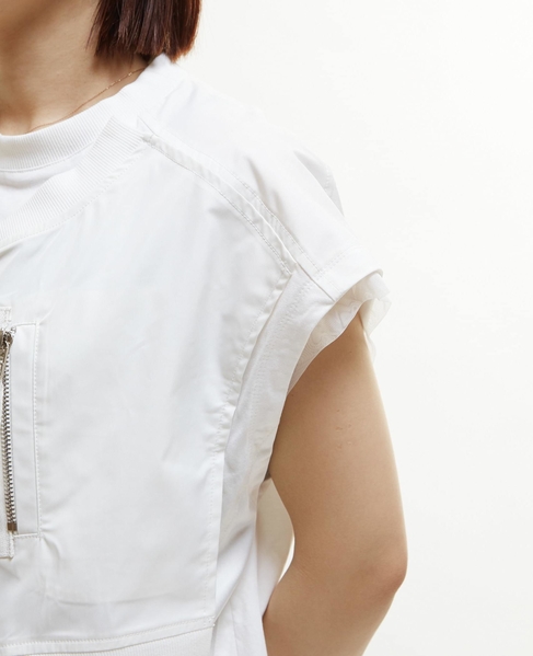 【AULA AILA別注】MILITARY T-SHIRT 詳細画像 ホワイト 20