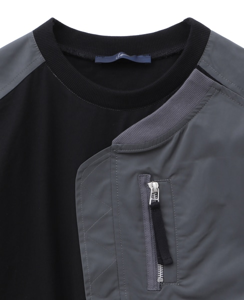 【AULA AILA別注】MILITARY T-SHIRT 詳細画像 チャコールグレー 21