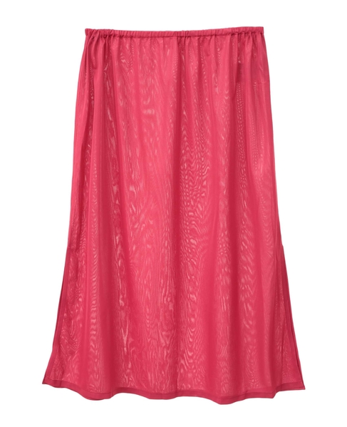 ボートネックギャザーティアードワンピース 詳細画像 チェリーピンク 17