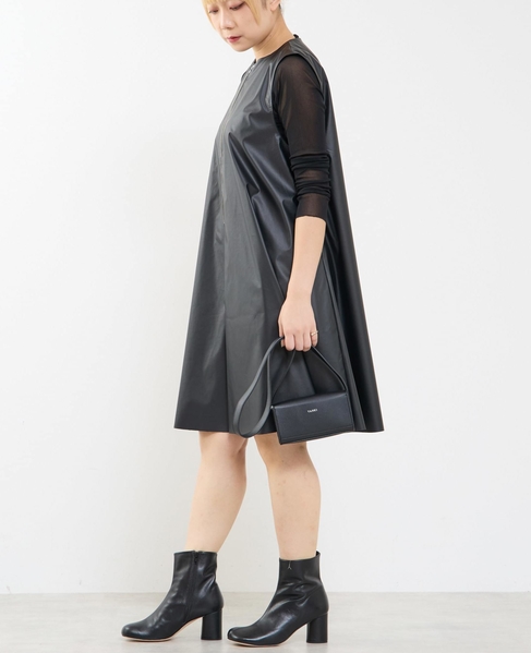【A＿/エース】合成皮革コンビネゾン 詳細画像 ブラック 2