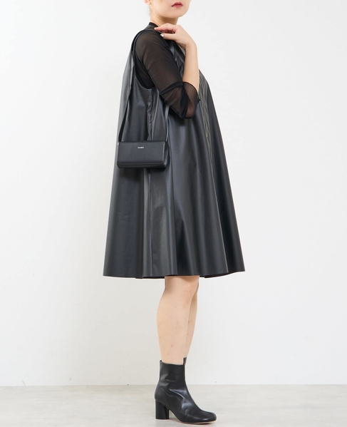 【A＿/エース】合成皮革コンビネゾン 詳細画像 ブラック 5