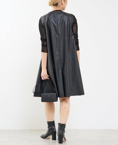 【A＿/エース】合成皮革コンビネゾン 詳細画像 ブラック 6