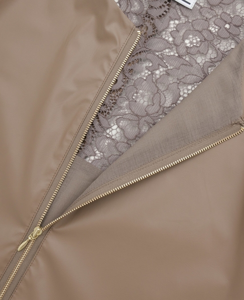 【A＿/エース】合成皮革コンビネゾン 詳細画像 モカ 13