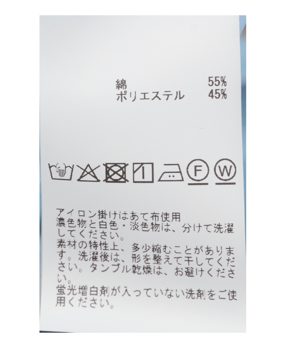 スカーフ付ビックシャツ 詳細画像 サックスブルー 17