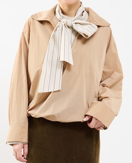 【撥水機能付き】アノラック風ブラウス
