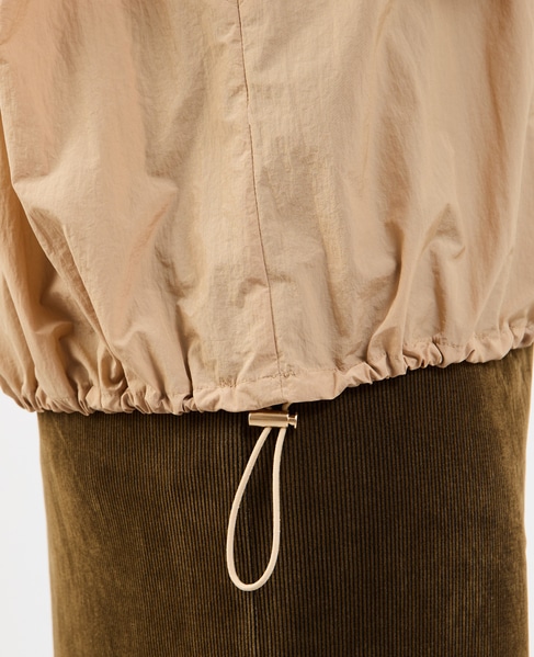 【撥水機能付き】アノラック風ブラウス 詳細画像 ベージュ 11